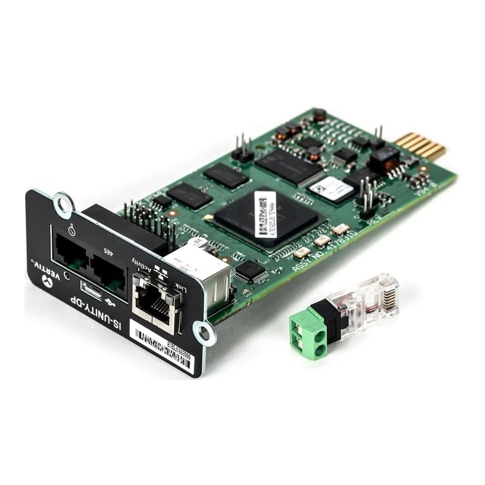 IS-UNITY-DP EXM 03020728 - Tarjeta de Comunicación Vertiv Liebert IS-UNITY-DP - SNMP/BACnet/Modbus - imagen 2