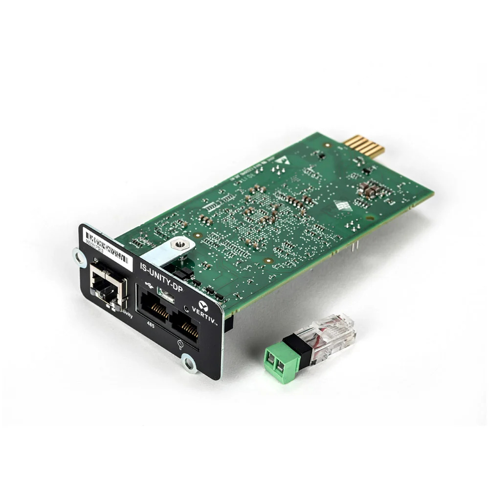 IS-UNITY-DP EXM 03020728 - Tarjeta de Comunicación Vertiv Liebert IS-UNITY-DP - SNMP/BACnet/Modbus