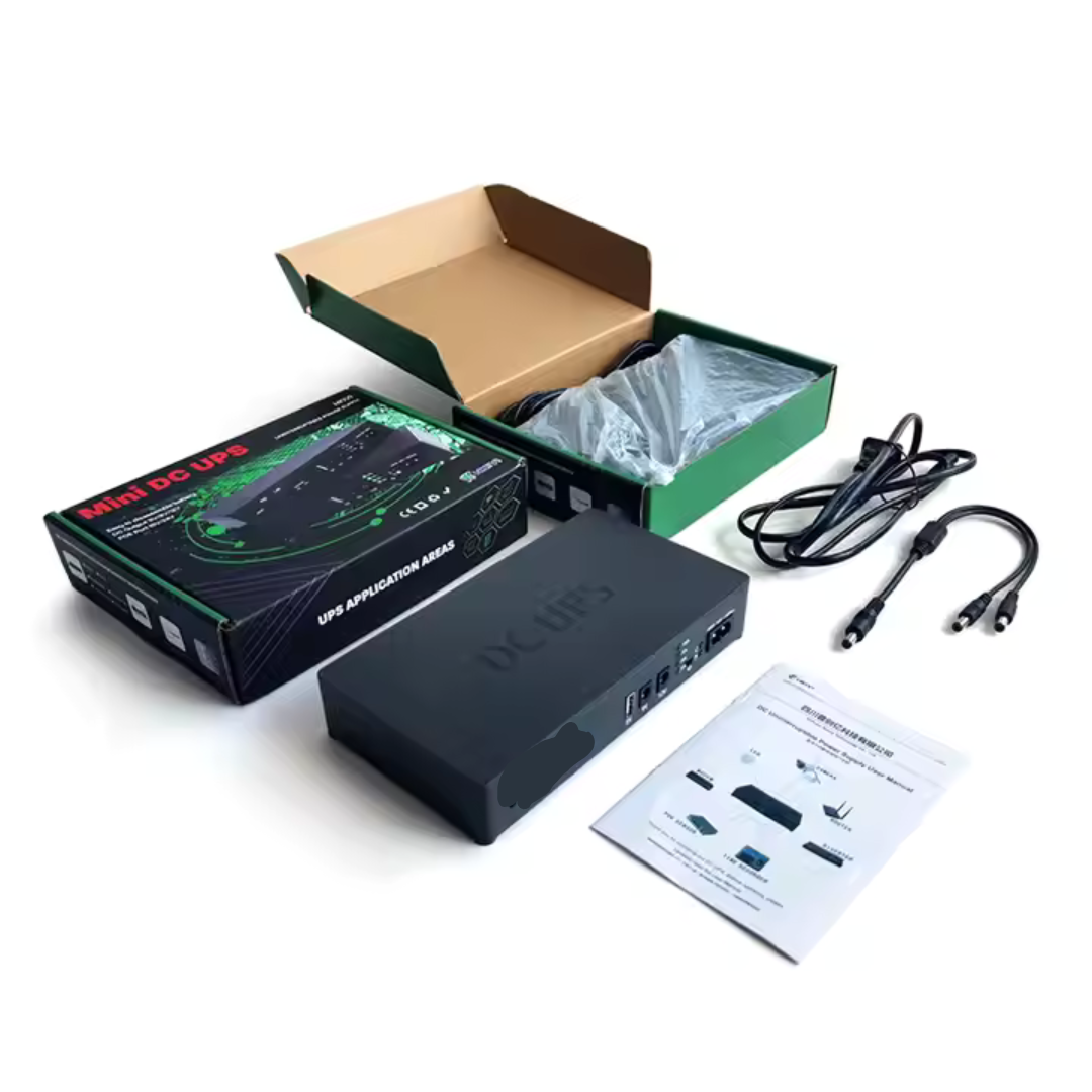 Mini UPS 10400mAh 36W 5V/9V/12V - HKIVI DC1036 - imagen 3
