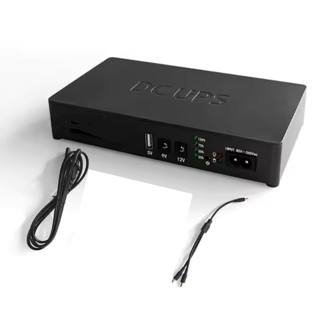 Mini UPS 10400mAh 36W 5V/9V/12V - HKIVI DC1036 - imagen 7