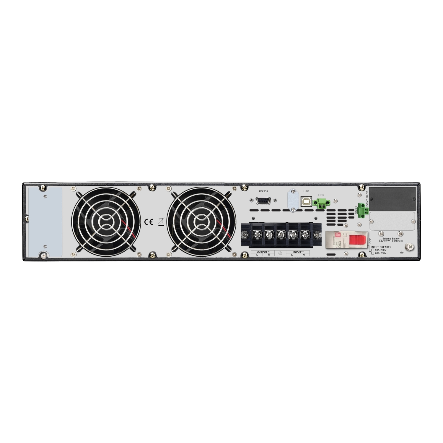 UPS 6000VA 5400W 230V/120V Online Rack - APC Easy UPS SRV6KRIL-6KTF - imagen 4
