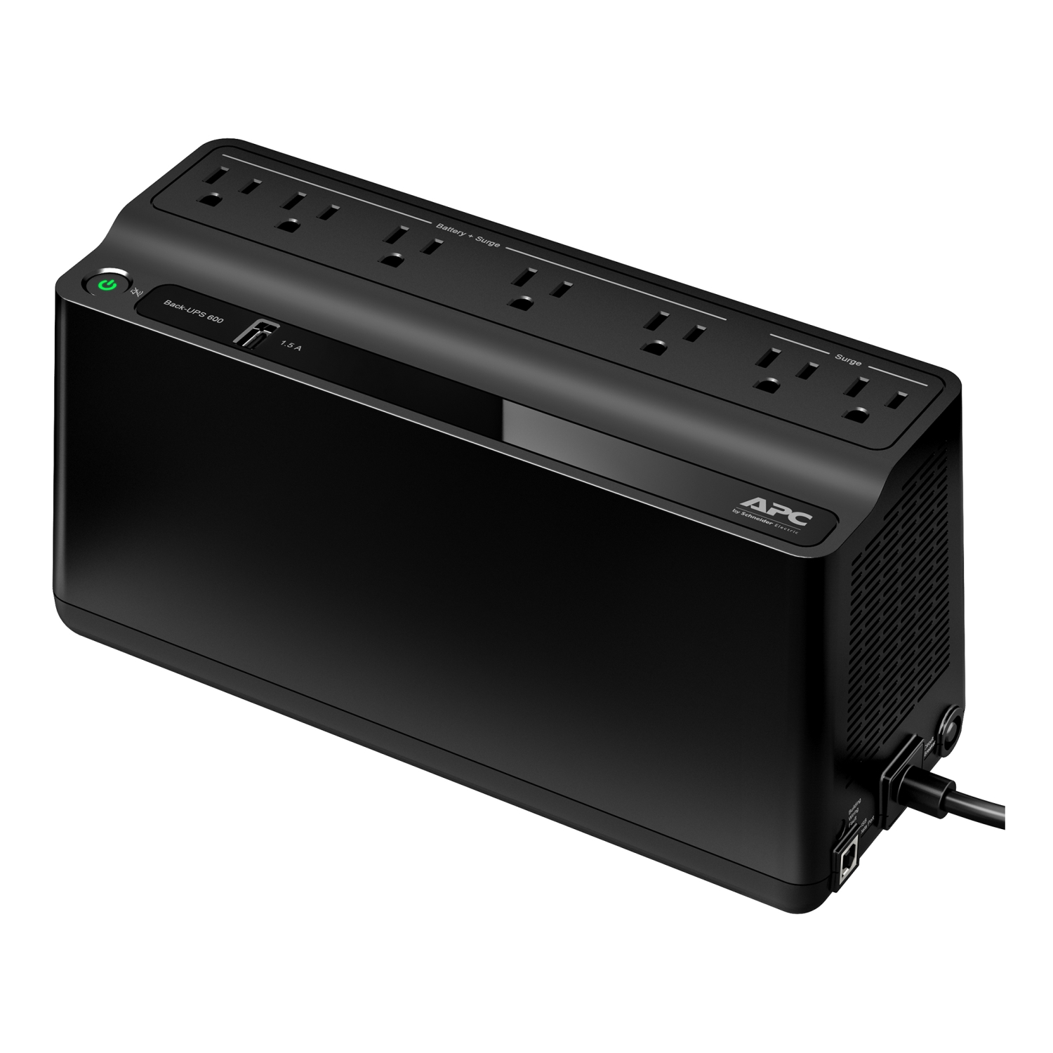 UPS 600VA 330W 120V Offline Torre - APC Back-UPS BE600M1-LM