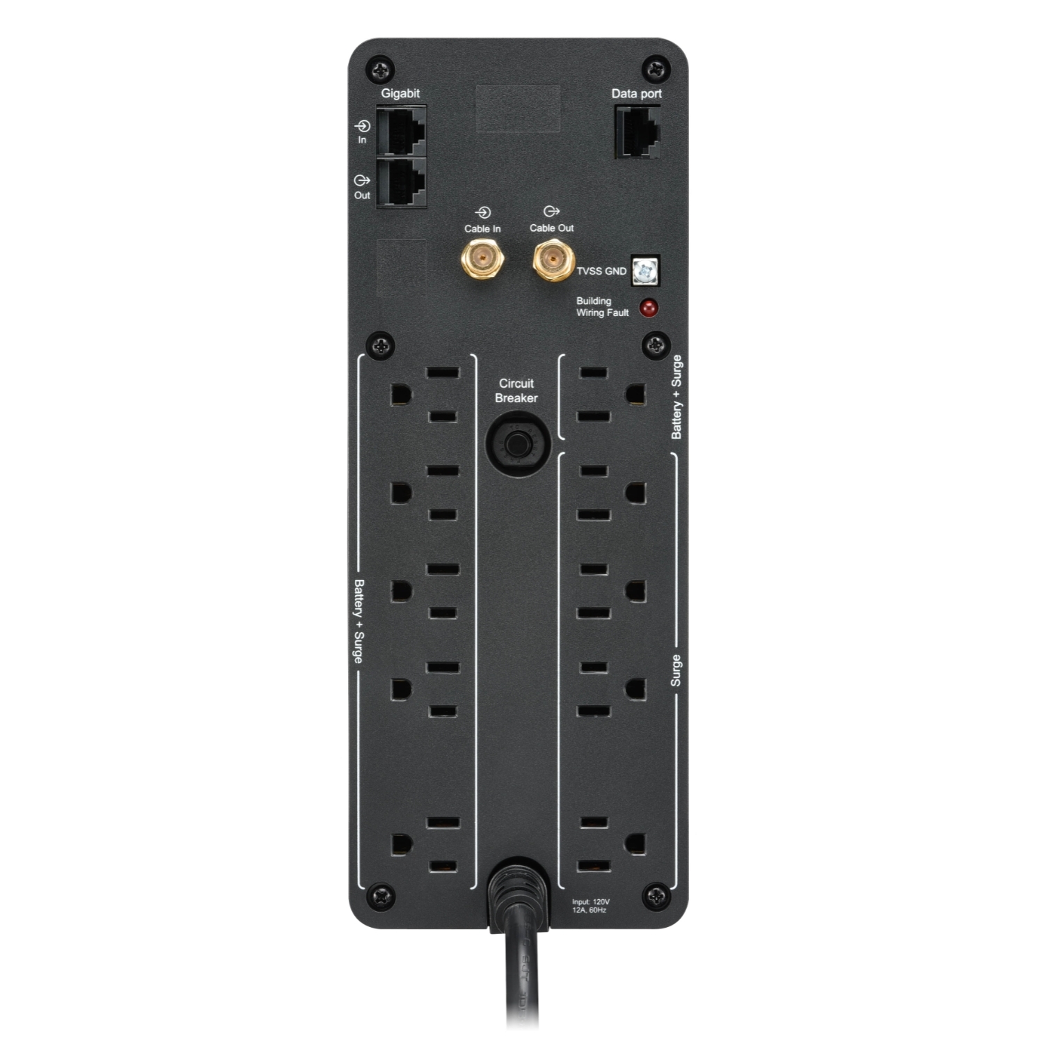 UPS 1100VA 600W 120V Line-Interactive Torre - APC Back-UPS Pro BR1100M2-LM - imagen 2