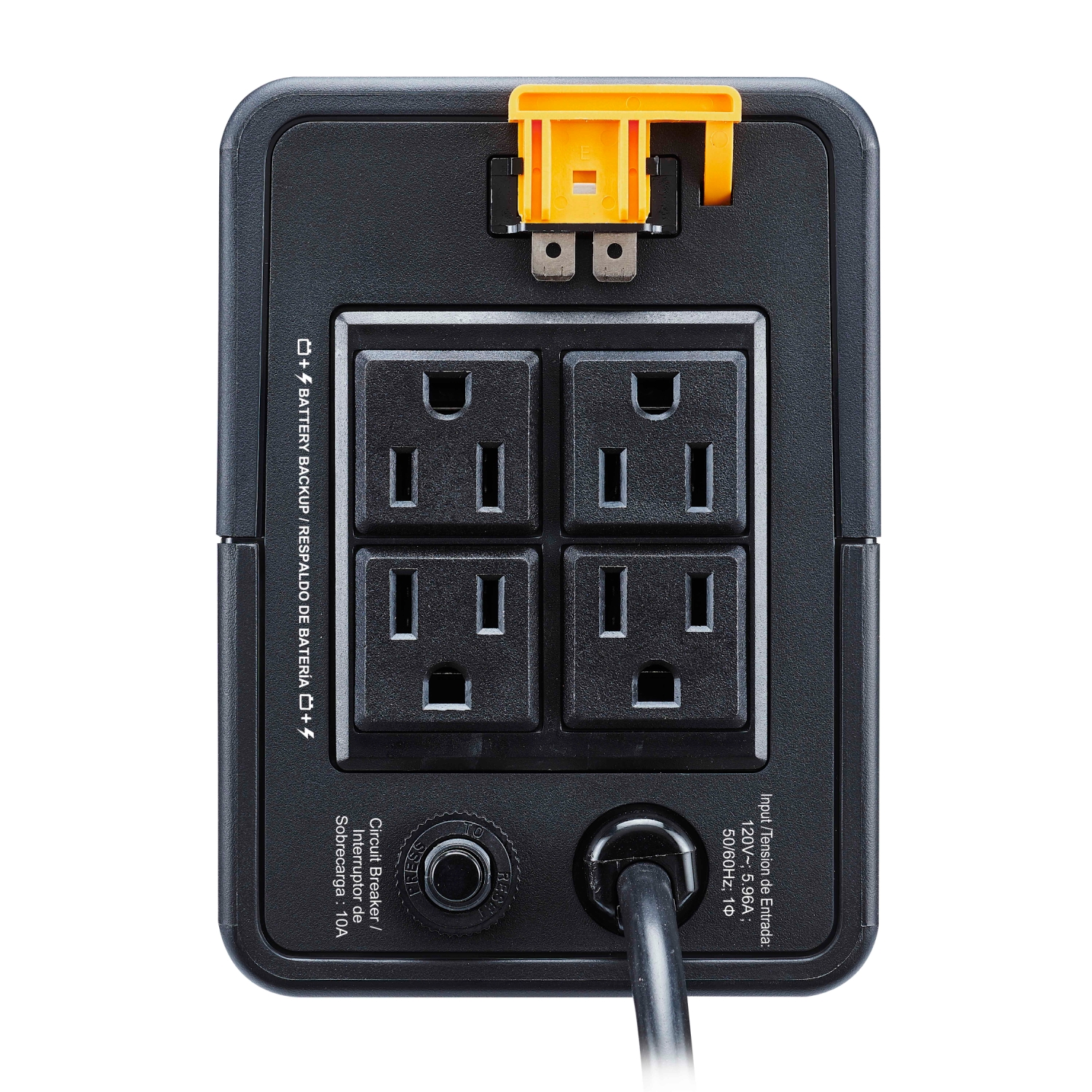 UPS 700VA 360W 120V Line-Interactive Torre - APC Back-UPS BVX700LU-LM - imagen 2